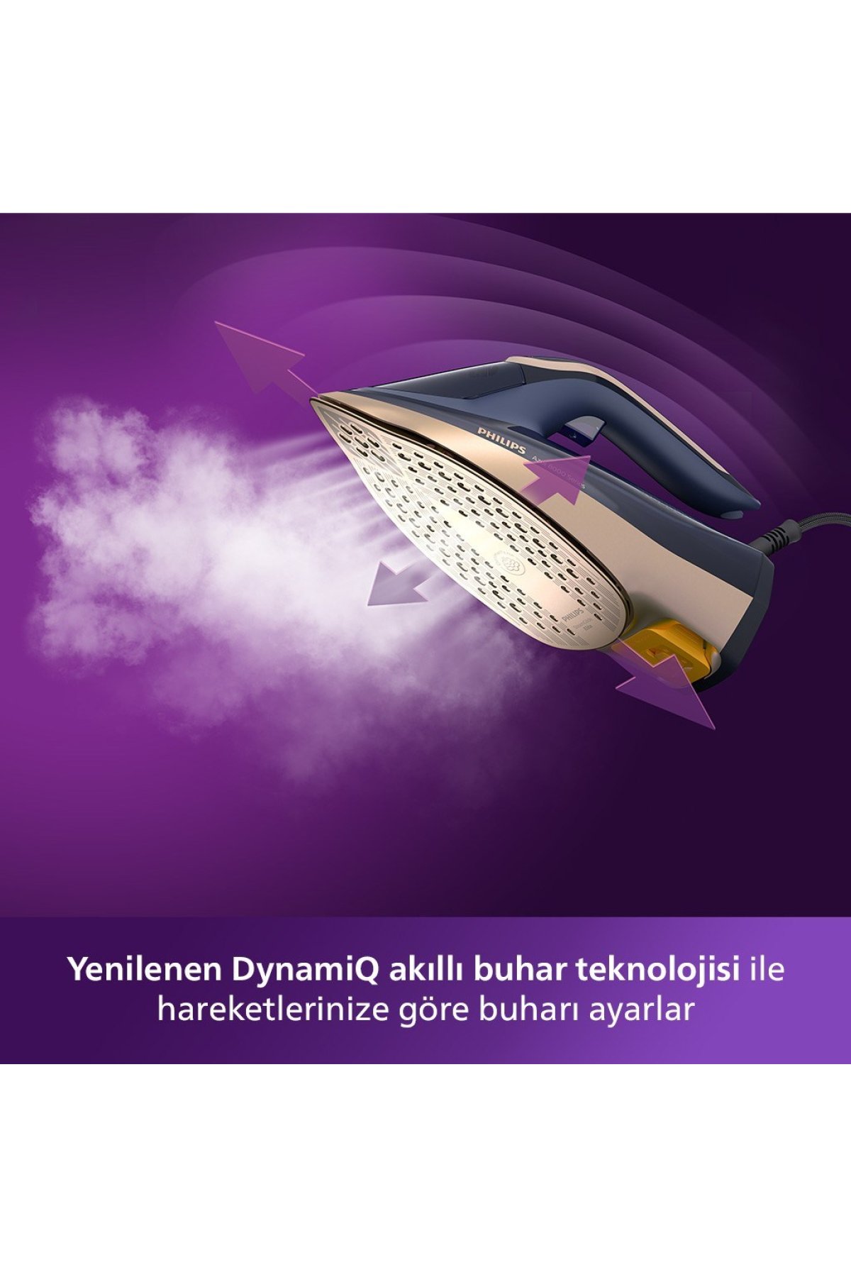 Philips Azur 8000 Serisi Buharlı Ütü DST8050/20 Lacivert