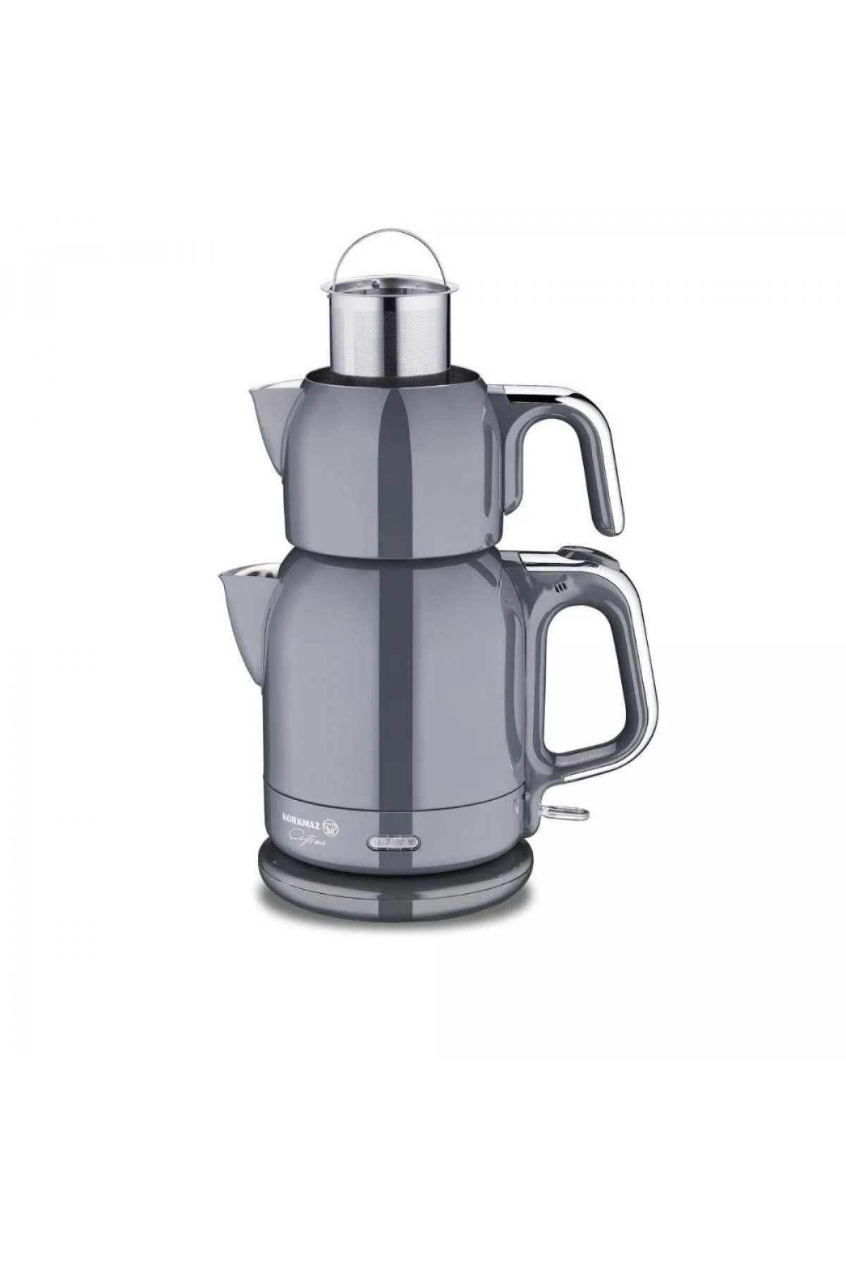Korkmaz Çaytema Elektrikli Çaydanlık Cosmica/Krom 1.7 lt A331-12