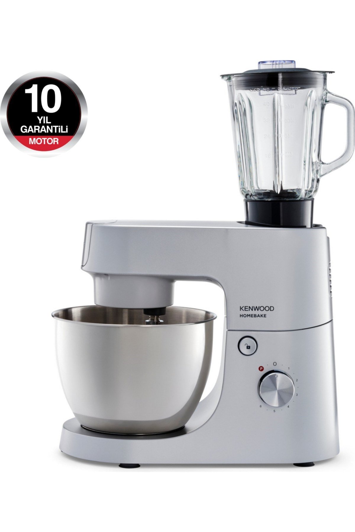 Kenwood KHH01.120SI Homebake Plus 1400W 5l Mutfak Şefi Stand Mikser