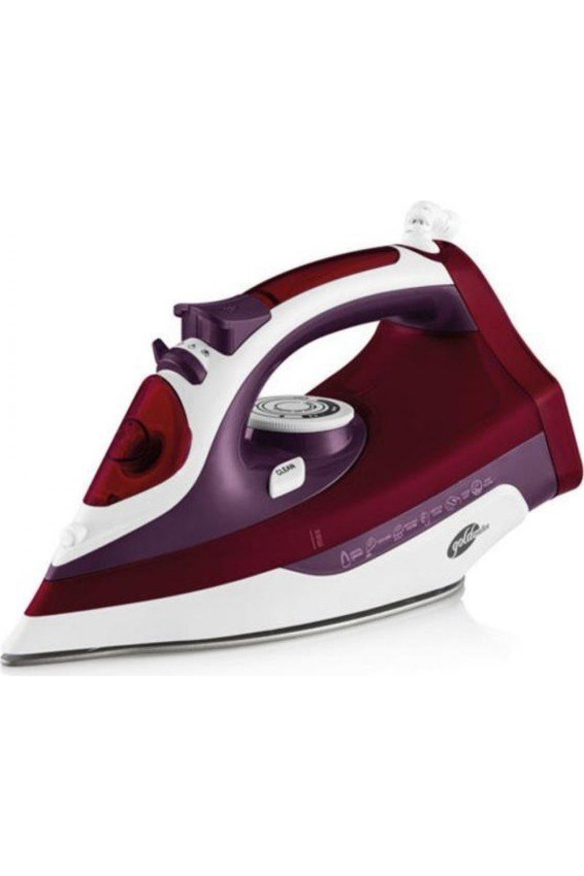 Goldmaster Maxipress Kırmızı 2200W Seramik Tabanlı 160 gr Şok Buharlı Ütü - GM-7613K