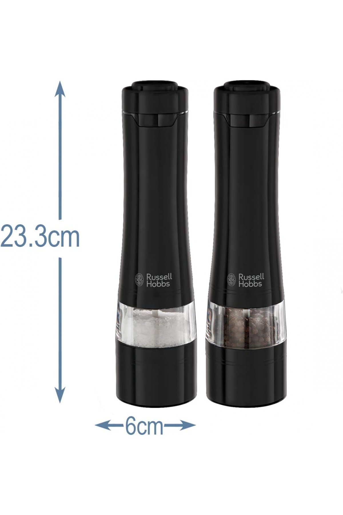 Russell Hobbs Otomatik Tuz ve Biber Öğütücü Değirmenler 28010-56 Siyah