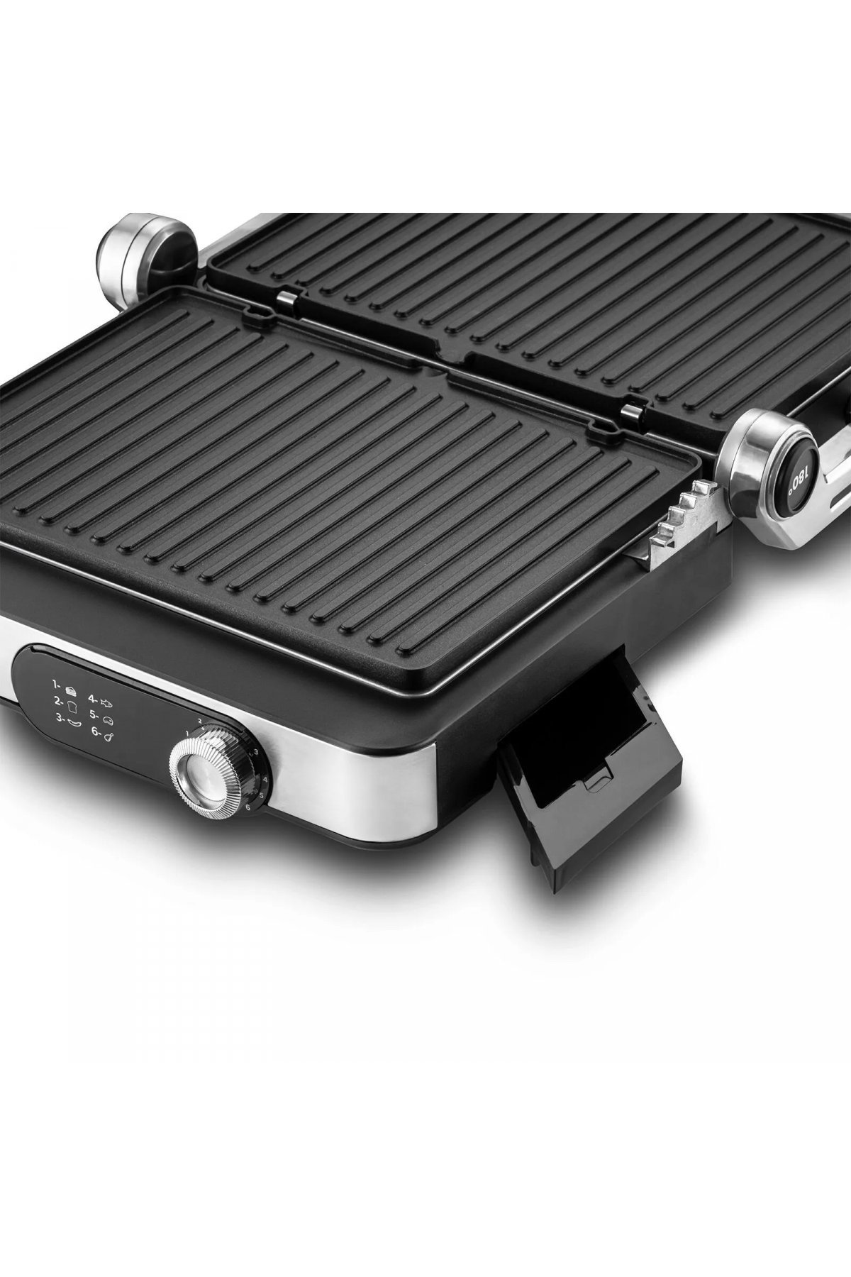 Emsan GrillMaster İnox Döküm Izgara ve Tost Makinesi 6 Dilim Kapasiteli