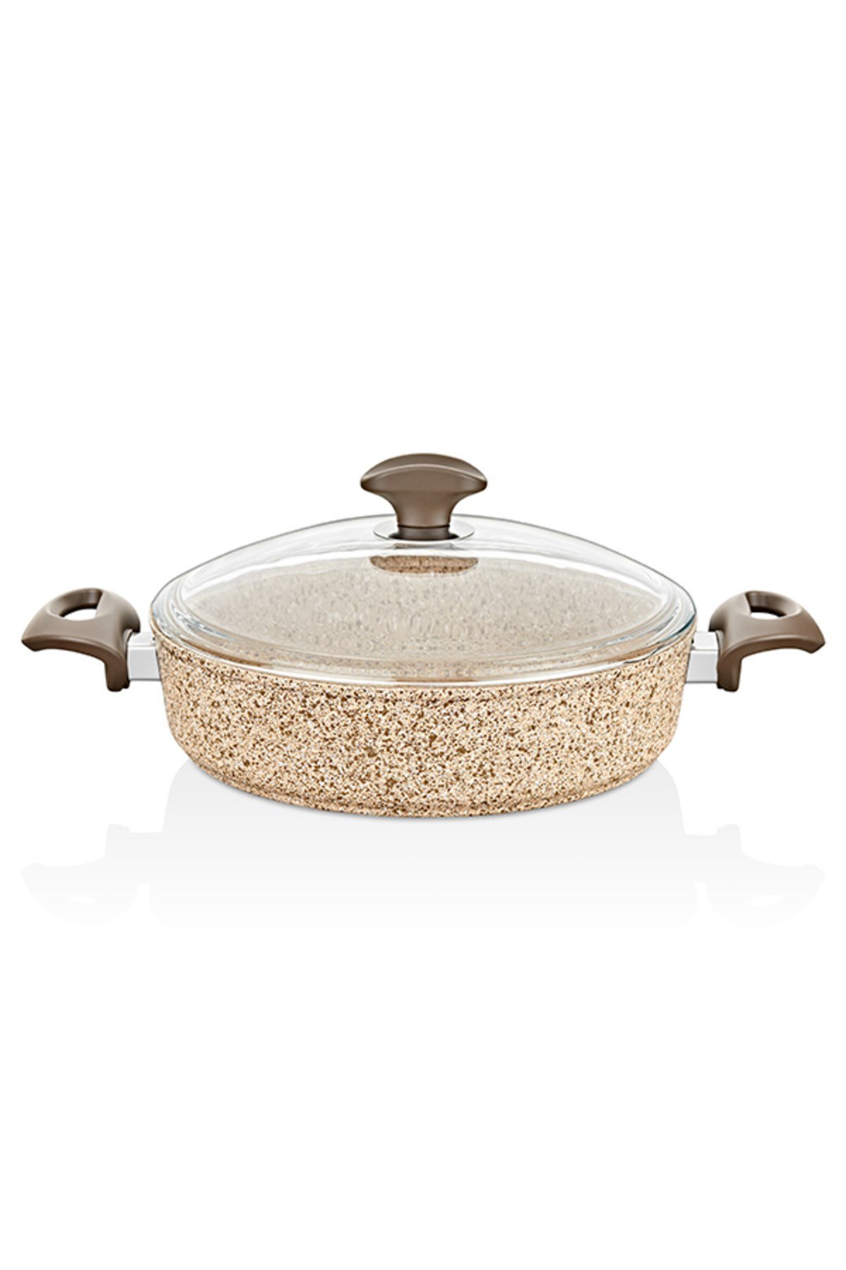 Falez Creamy Granit 32 cm Karnıyarık Tenceresi - CRE 3066