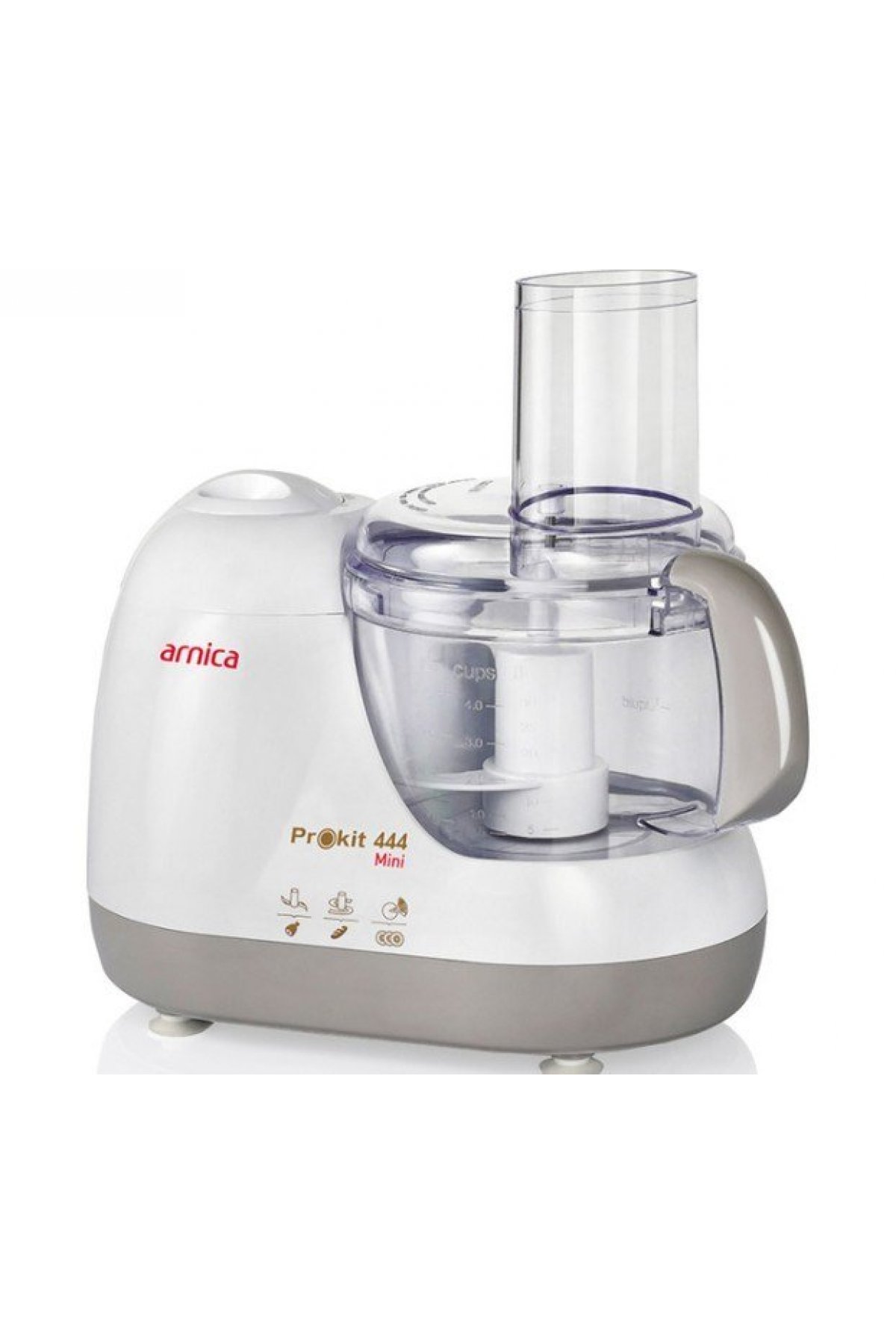 Arnica 444 Prokit Mini 600 W Çok Fonksiyonlu Mutfak Robotu - GH21030