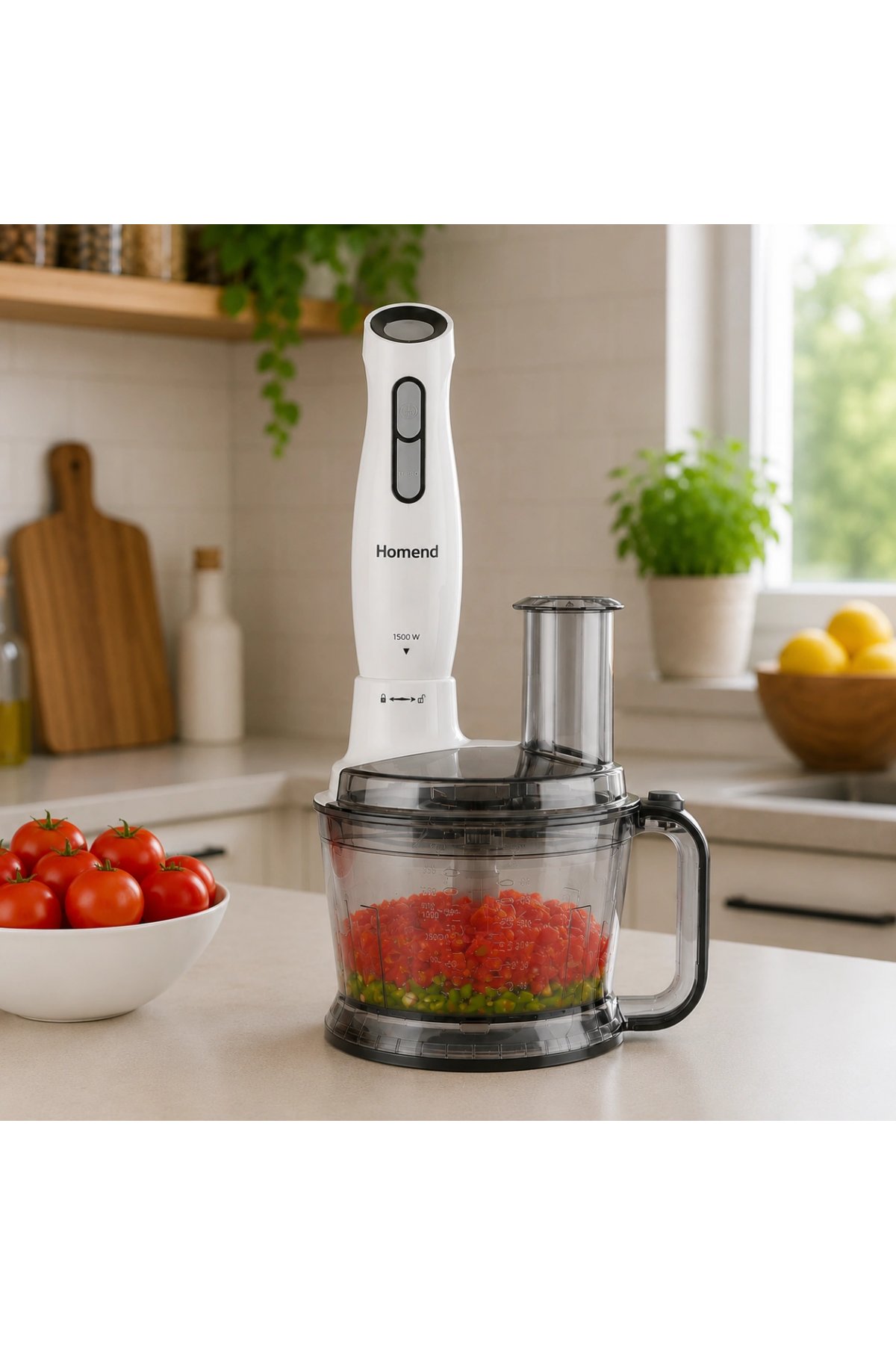 Homend Functionall 2849H Mutfak Robotu Krem
