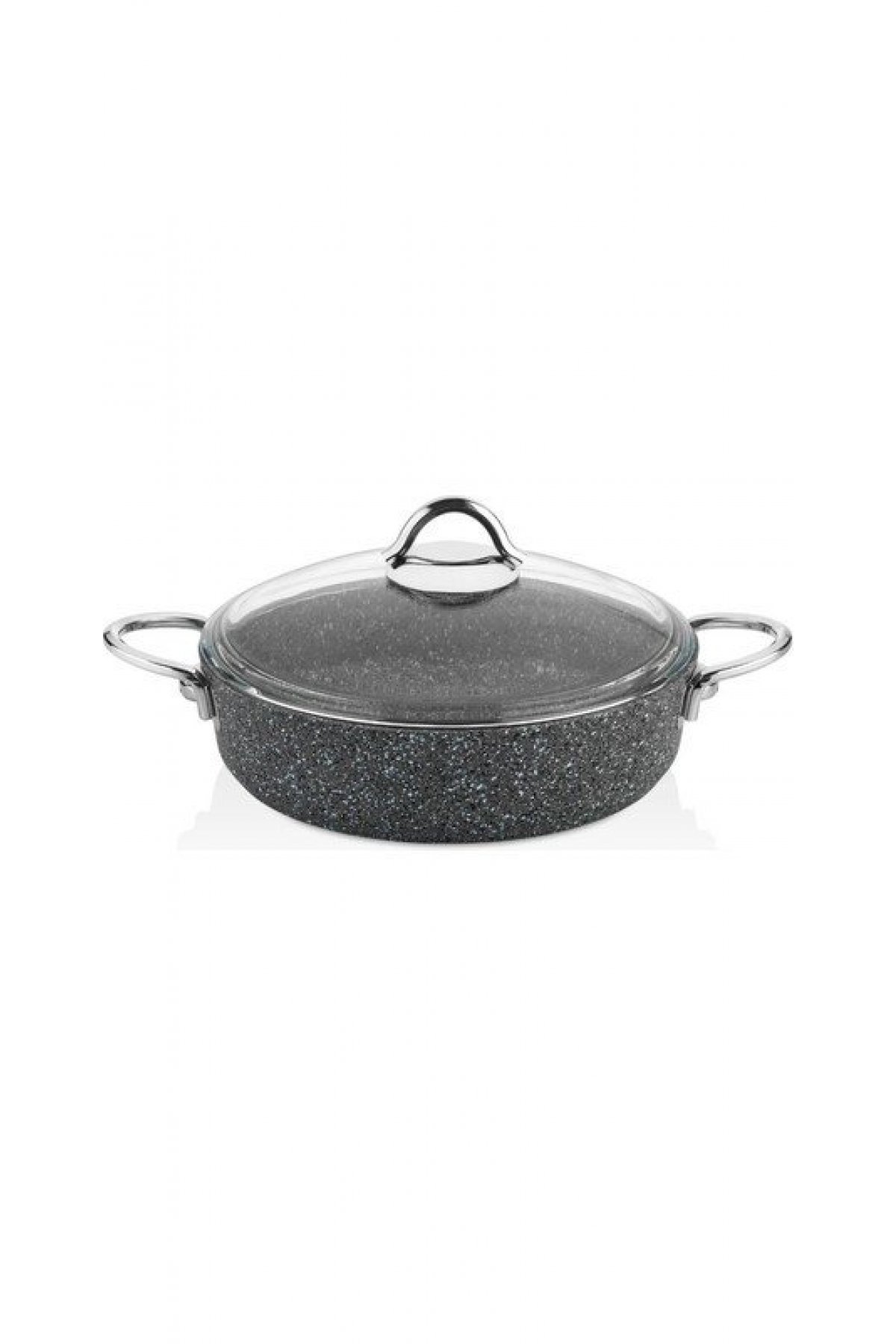 Falez Pedra İndüksiyonlu Granit 26 cm Karnıyarık Tenceresi - PDR 1012