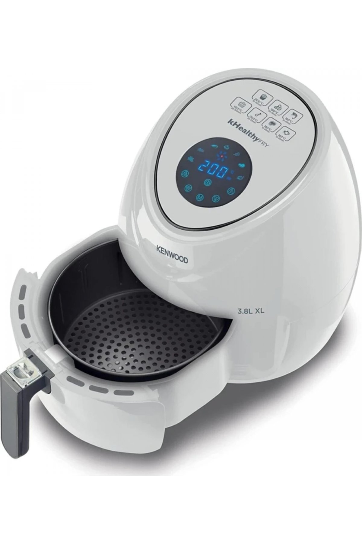 Kenwood Air Fryer Xl Hfp30.000Wh Sıcak Hava Fritözü Beyaz