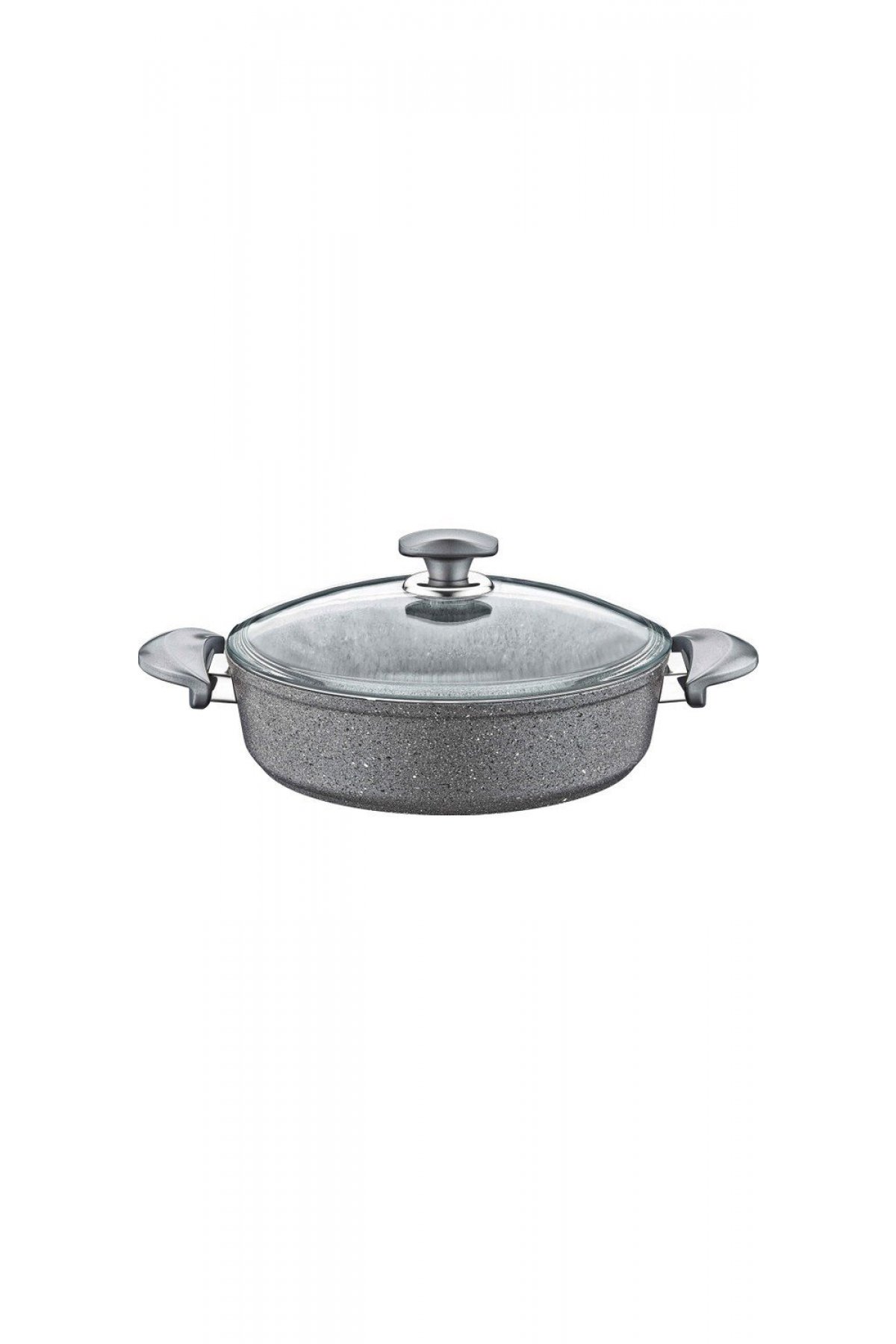 Oms Granit Basık Karnıyarık Tenceresi 34 cm - 3310