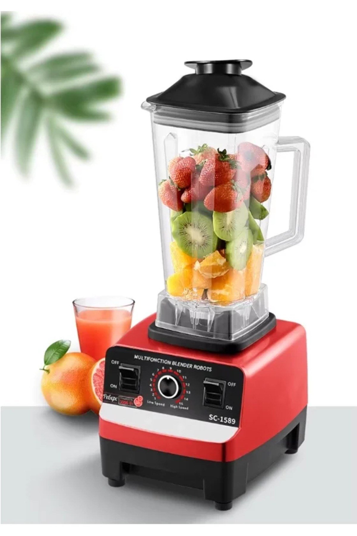 RZG Group 7000 Watt Blender Buz Parçalayıcı &amp; Baharat Öğütücü