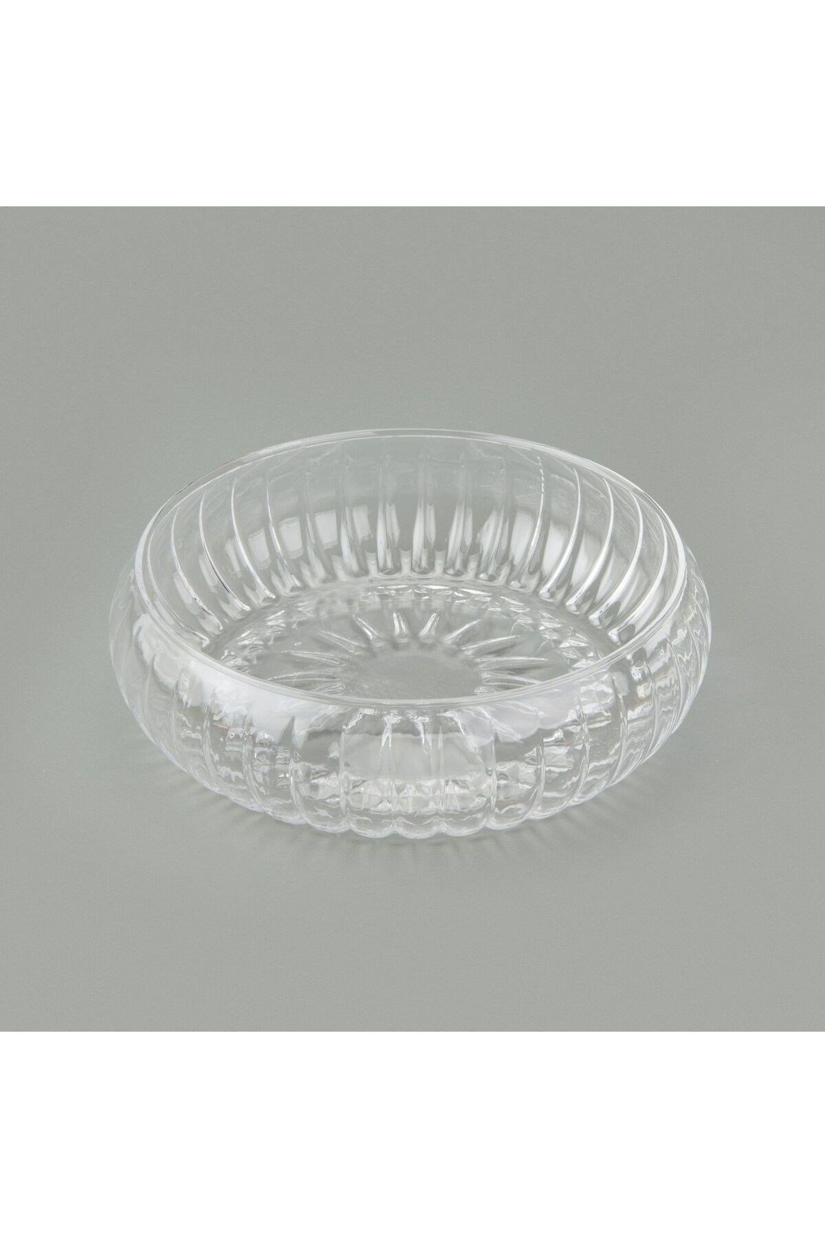Voi Glass Salata ve Meyve Sunum Kasesi – 24x6,5 cm