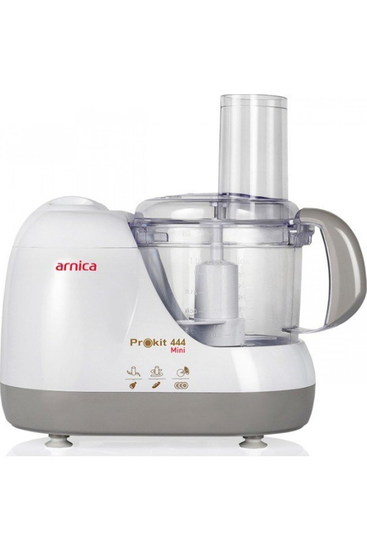 Arnica 444 Prokit Mini 600 W Çok Fonksiyonlu Mutfak Robotu - GH21030