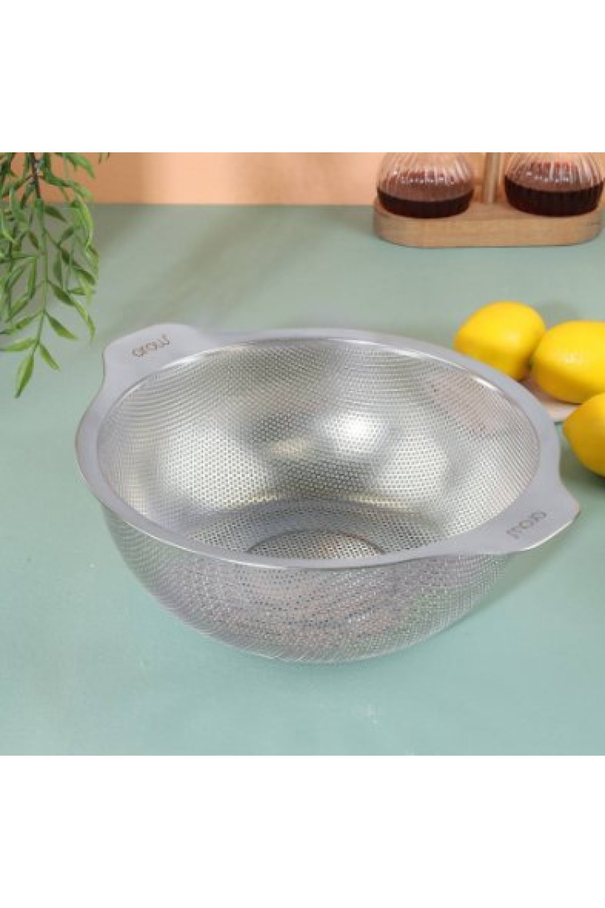Arow Paslanmaz Çelik 24 cm Süzgeç - D-866