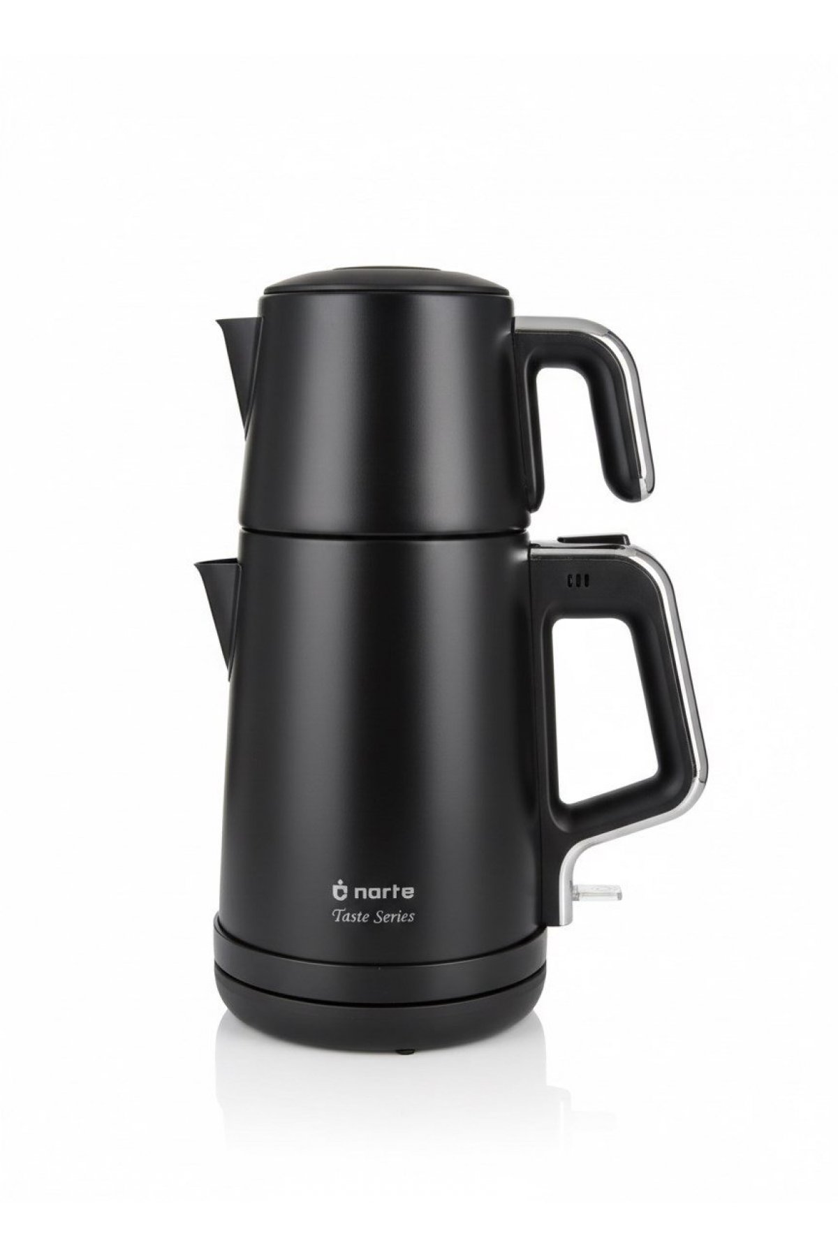 Narte Taste Series 2200W Elektrikli Çelik Çaydanlık ve Su Isıtıcı - Mat Siyah