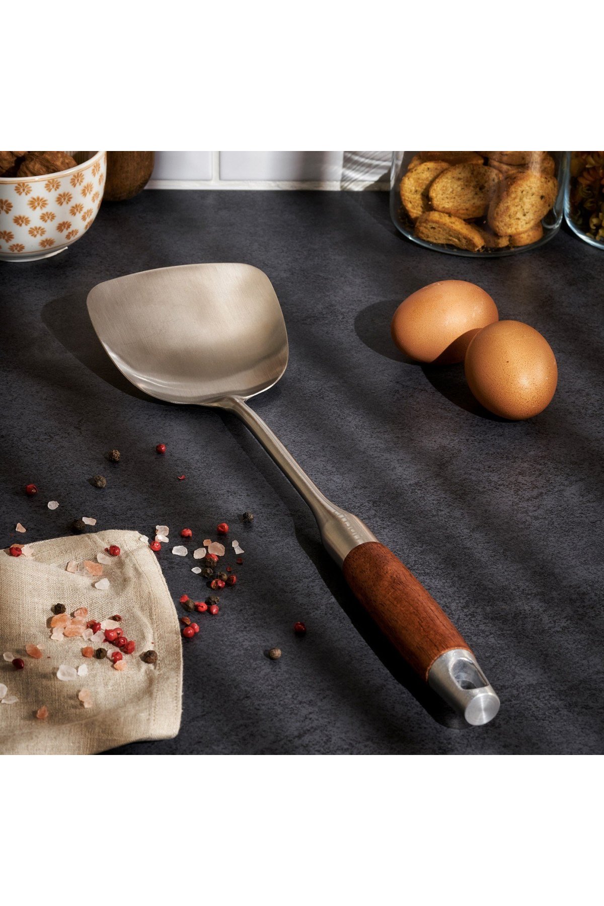 Emsan Woody Paslanmaz Çelik Spatula