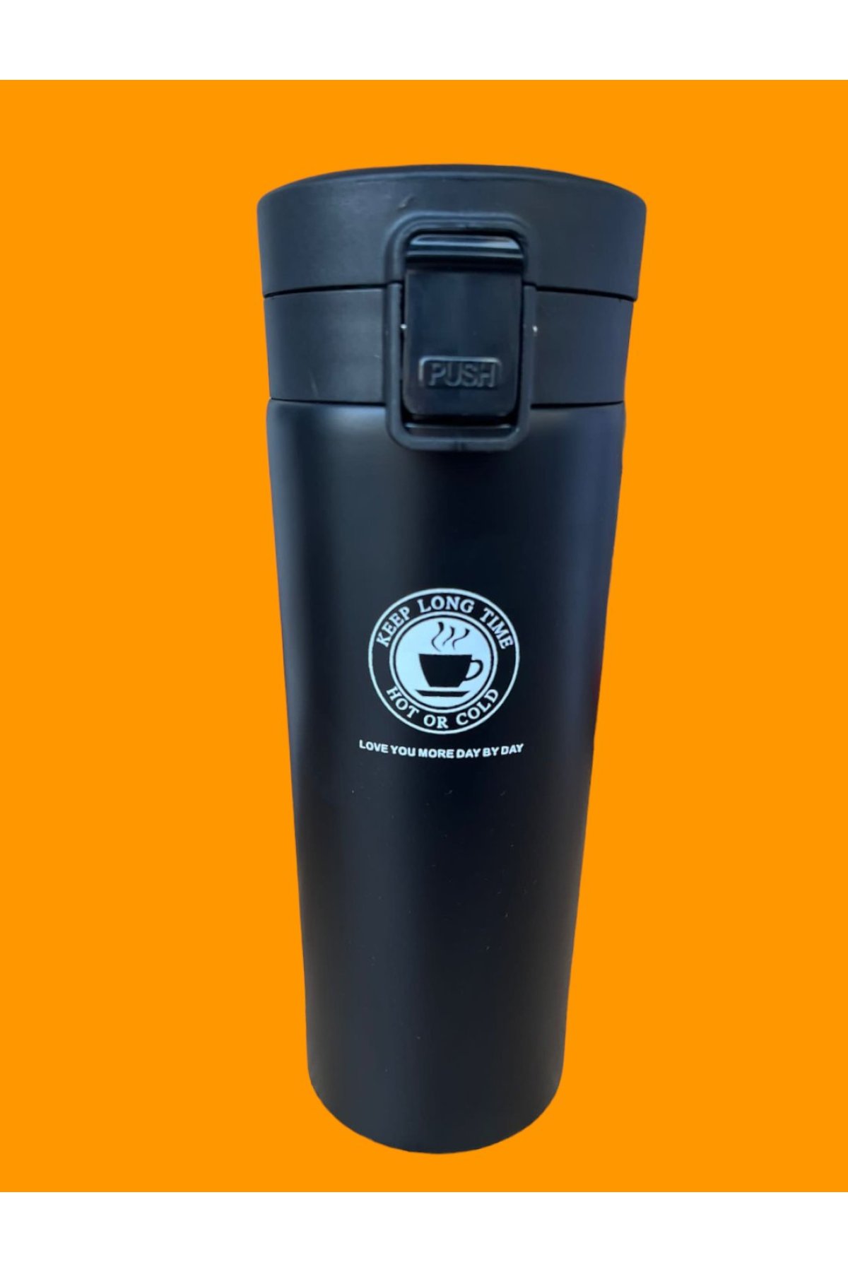 Arow Süper Trend Çift Katmanlı Termos - 500 ML - D-281 - Siyah