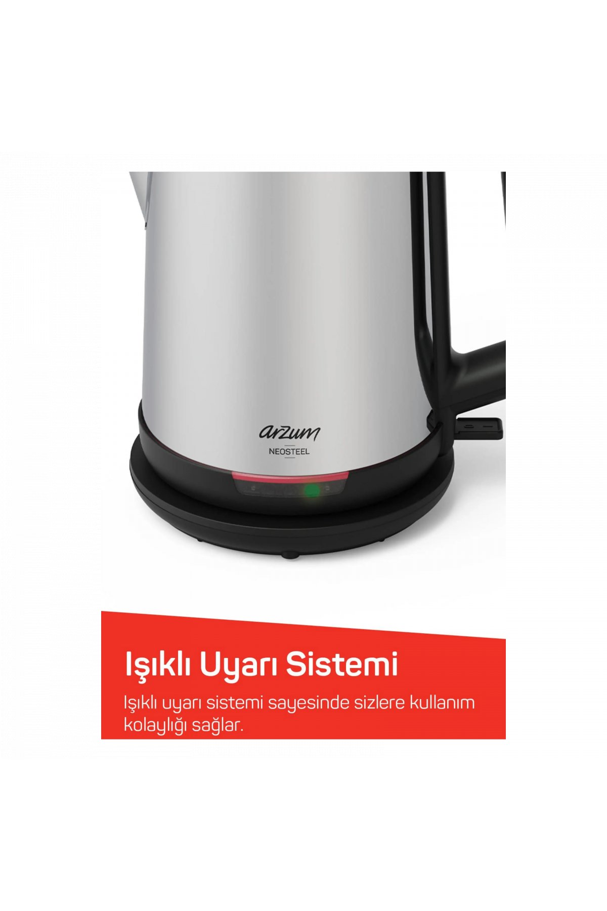 Arzum AR3158 Arzum Neosteel Inox Çay Makinesi