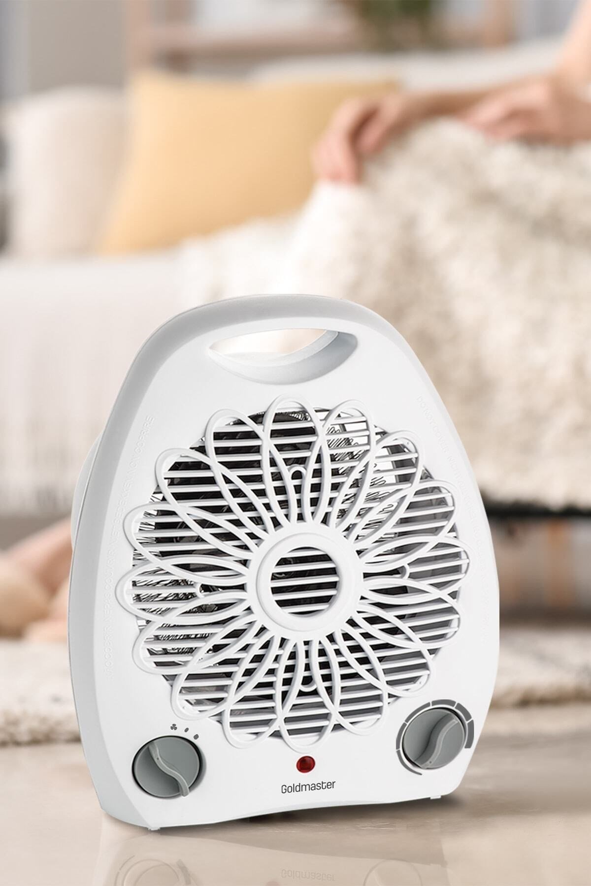 Goldmaster Summer Beyaz 2000 Watt Fanlı Isıtıcı
