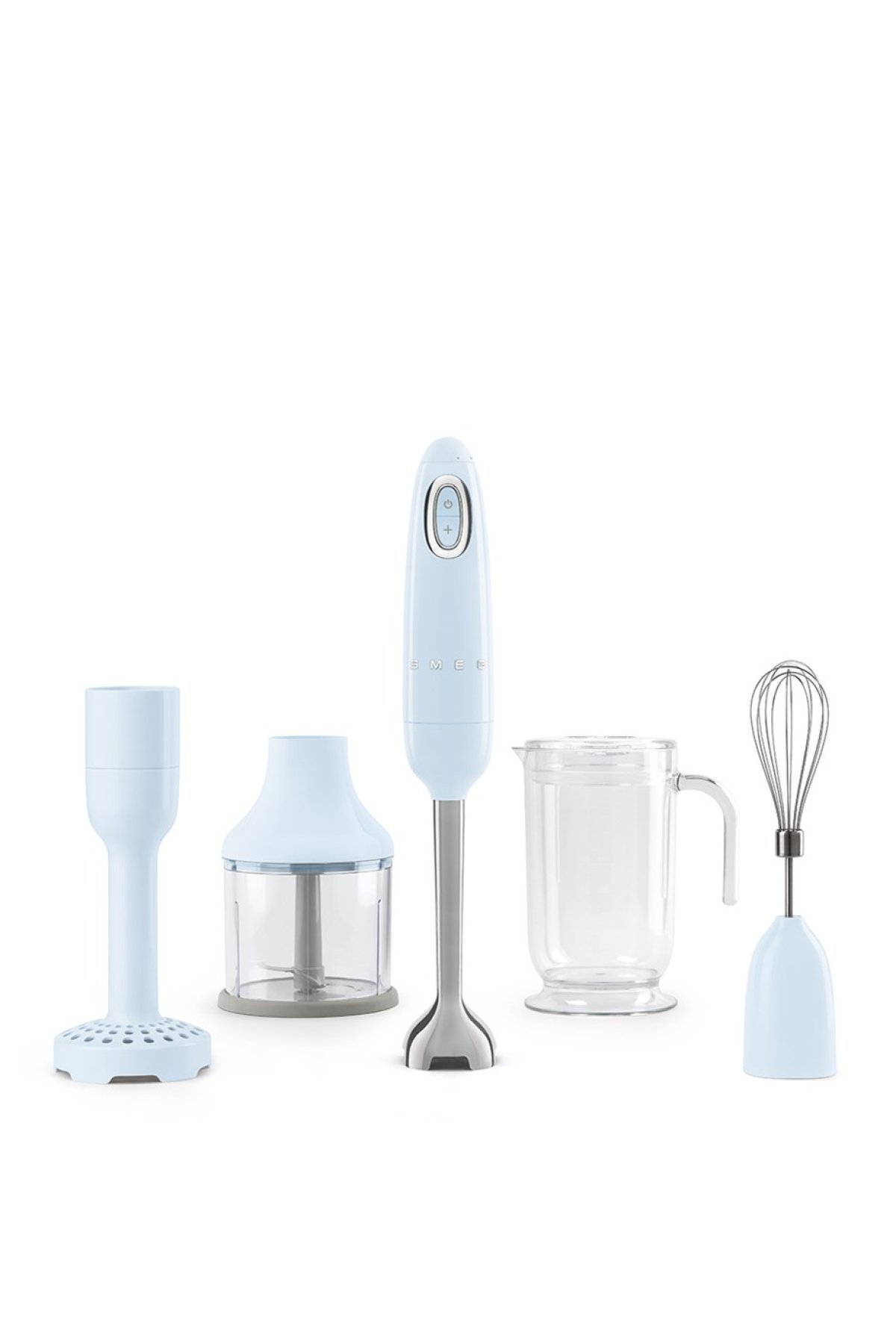 Smeg Pastel Mavi El Blenderi Set HBF02PBEU