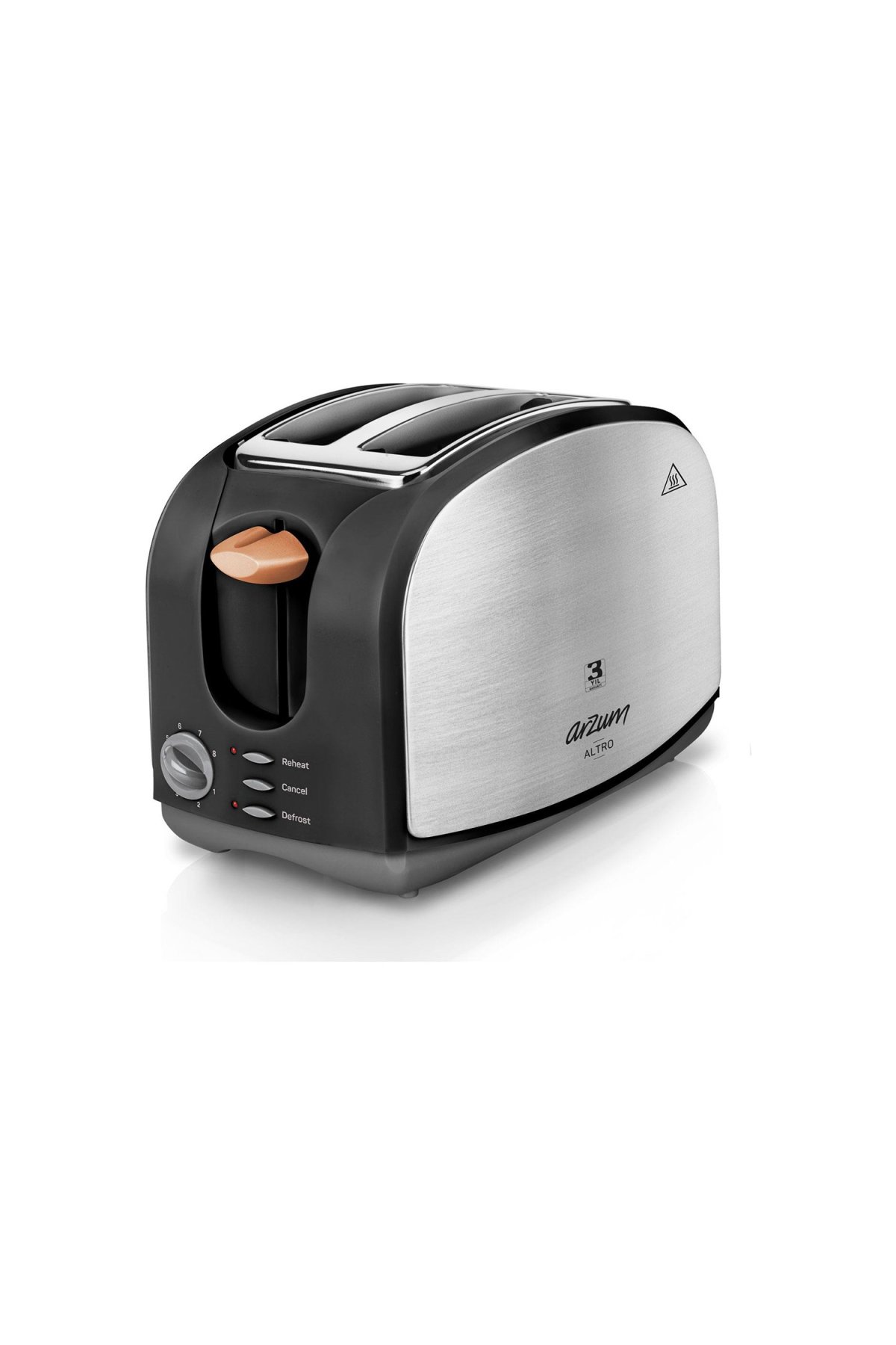 Arzum AR2014 Altro Ekmek Kızartma Makinesi - Siyah