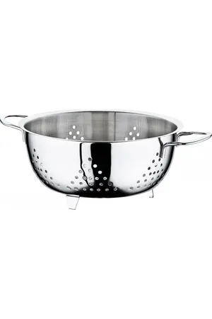 Oms Paslanmaz 18/10 Çelik Ayaklı Süzgeç 24 cm