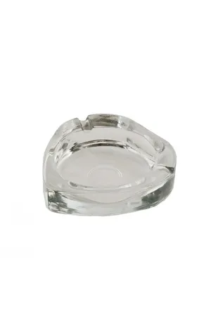 Vidrex Pure Glass Heart Cam Küllük - HRT-10