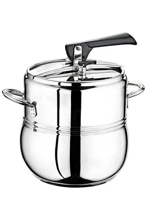 Oms 5104 2 Parça Klasik Güveç Düdüklü Tencere 22 Cm 9 Litre Sade