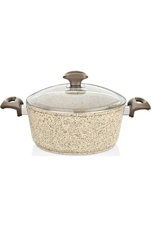 Falez Creamy Granit Derin Tencere