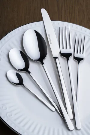 Acar Linear 72 Parça 12 Kişilik Çatal Kaşık Bıçak Takımı - ART-07761