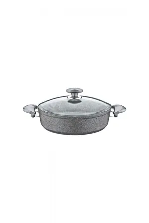 Oms Granit Basık Karnıyarık Tenceresi 34 cm - 3310