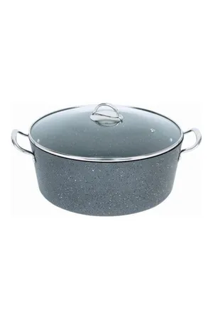 FMS Granit Endüstriyel Derin Tencere 34CM Gri - G1009GRI