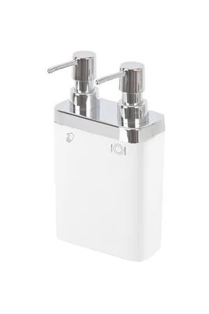 Primanova Viva 2'Li Sıvı Sabunluk Beyaz M-E11-01
