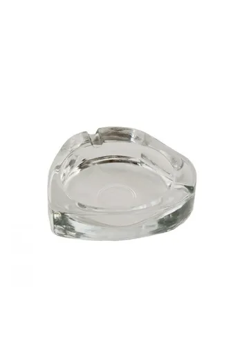 Vidrex Pure Glass Heart Cam Küllük - HRT-10