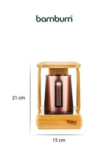 Bambum Kallavi Türk Kahve Makinesi - Rosegold