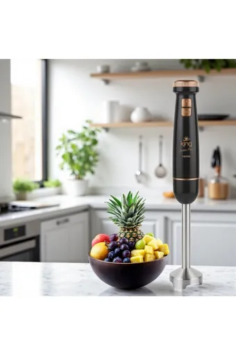 King Boden Plus El Blenderı Siyah-Bakır 1800W - KEB1075