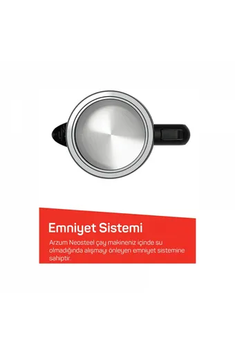 Arzum AR3158 Arzum Neosteel Inox Çay Makinesi