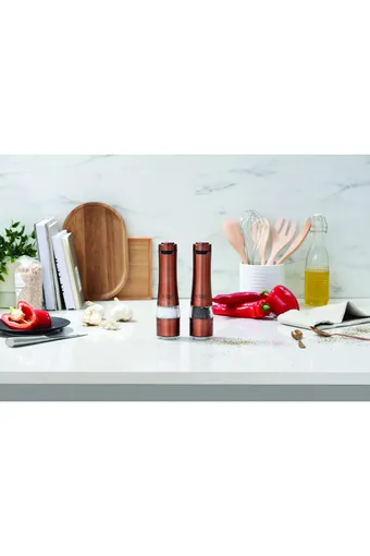 Russell Hobbs Otomatik Tuz ve Biber Öğütücü Değirmenler 28011-56 Bakır