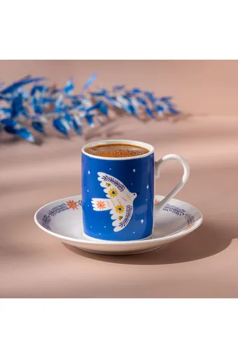 Emsan Lucky 6'lı Kahve Fincan Takımı 100 ml