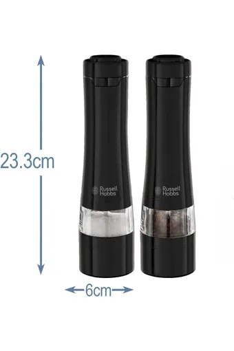 Russell Hobbs Otomatik Tuz ve Biber Öğütücü Değirmenler 28010-56 Siyah