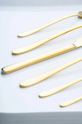 Acar Elenor Gold 72 Parça 12 Kişilik Çatal Kaşık Bıçak Seti - ART-05006