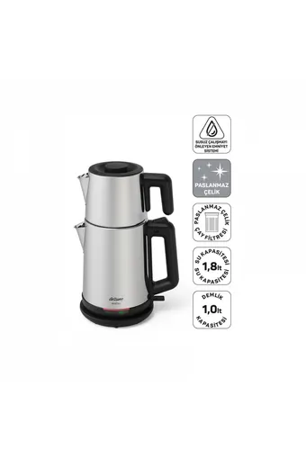 Arzum AR3158 Arzum Neosteel Inox Çay Makinesi