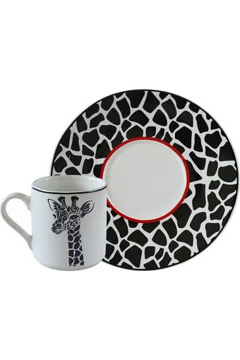 Regna Home Harmony Zürafa 6 Kişilik Kahve Fincan Takımı ( HBF-12-KFT-ZUR )