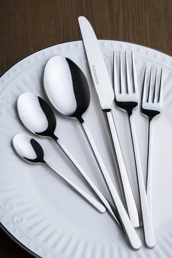 Acar Linear 72 Parça 12 Kişilik Çatal Kaşık Bıçak Takımı - ART-07761