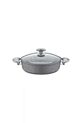Oms Granit Basık Karnıyarık Tenceresi 34 cm - 3310