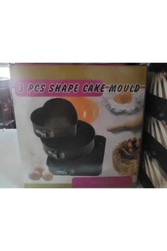 Pakiş Hediyelik 3 Parça Kek Kalıbı