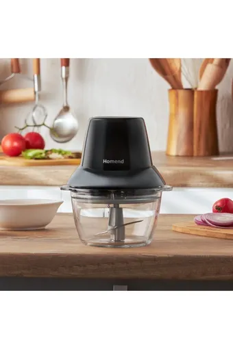 Homend Robochop 2108H Doğrayıcı Siyah Gri