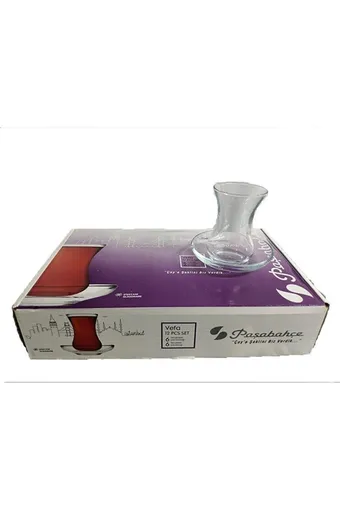 Paşabahçe 96942 Vefa İncebelli Çay Bardağı Tabakli 130 Cc