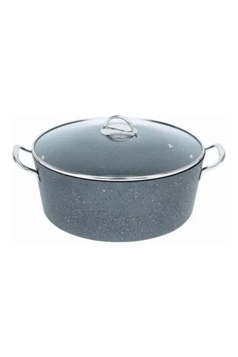 FMS Granit Endüstriyel Derin Tencere 34CM Gri - G1009GRI