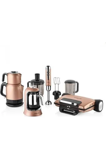 Korkmaz A1817 Rosagold Elektro Set