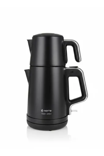 Narte Taste Series 2200W Elektrikli Çelik Çaydanlık ve Su Isıtıcı - Mat Siyah