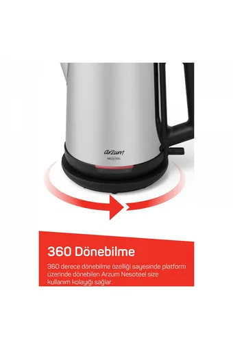 Arzum AR3158 Arzum Neosteel Inox Çay Makinesi